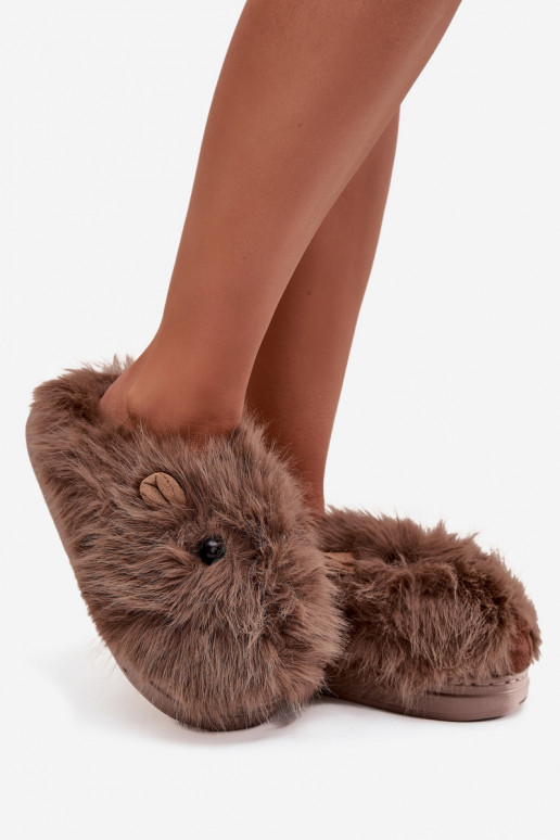 avec un manteau de fourrure Kapice Féminin Kapibary marron Pravelle avec un manteau de fourrure Kapice Féminin Kapibary marron Pravelle