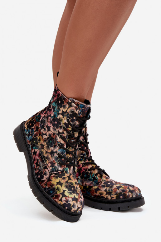 Bottes pour femmes réchauffer avec des fleurs Artiker 57C1050 Couleurs différentes