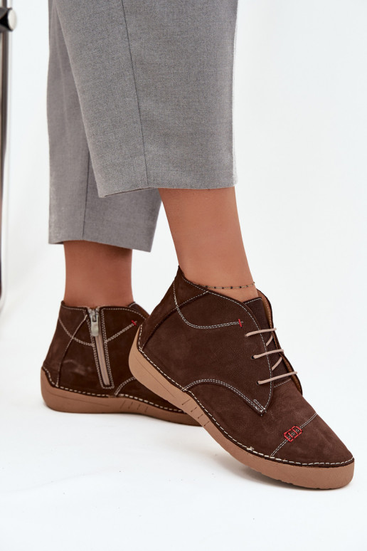 Peau chaussures FémininPrzeszyciami Au Château Artiker 57C2117 marron