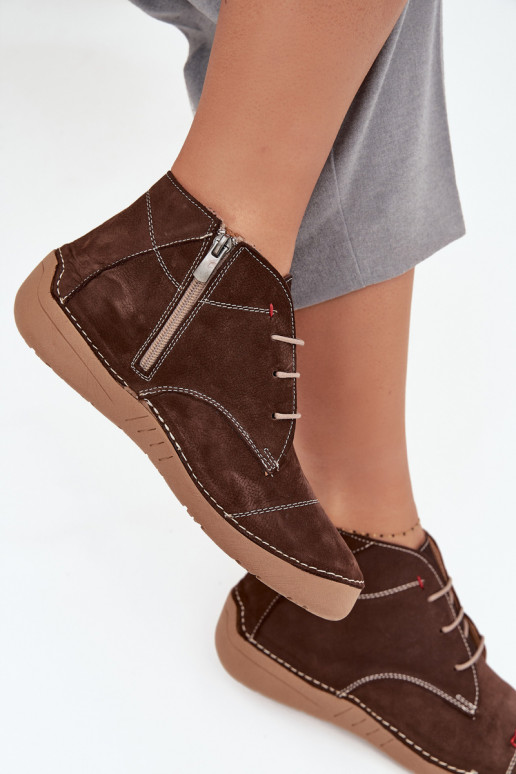 Peau chaussures FémininPrzeszyciami Au Château Artiker 57C2117 marron