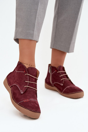 Peau chaussures FémininPrzeszyciami Au Château Artiker 57C2116 Bourgogne 2