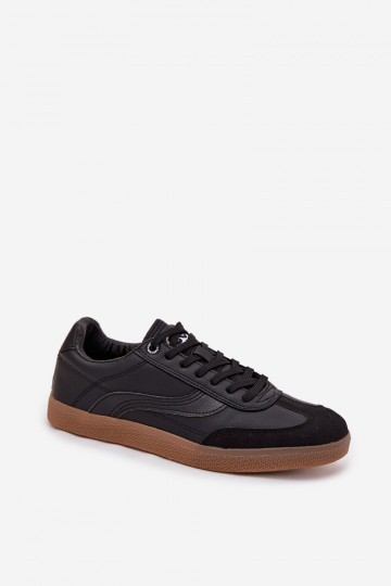 Heren sneakers LEE LIAN MEN LOIN 50253045, zwarte kleur
