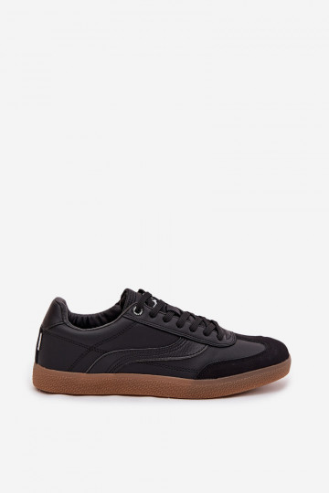 Heren sneakers LEE LIAN MEN LOIN 50253045, zwarte kleur 2