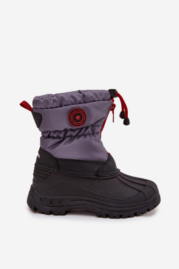 SnoInboots voor kinderen Opar het kasteel Big Star SS374031 grijs-zInart 2