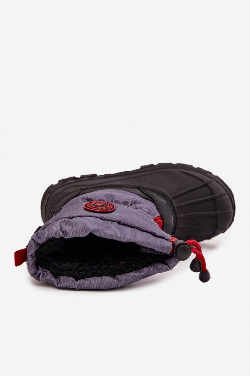 SnoInboots voor kinderen Opar het kasteel Big Star SS374031 grijs-zInart