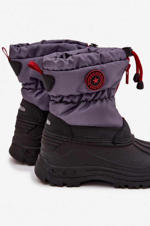 SnoInboots voor kinderen Opar het kasteel Big Star SS374031 grijs-zInart
