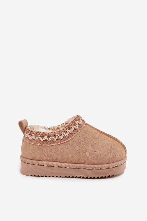 Bottes de neige Bottes Puéril avec une plateforme réchauffer avec de la fourrure à l intérieur beige Vilabria Bottes de neige Bottes Puéril avec une plateforme réchauffer avec de la fourrure à l intérieur beige Vilabria