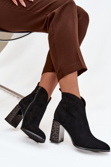 Leer van suède Laarzen met verInarming aan de binnenkant zInart Zivella