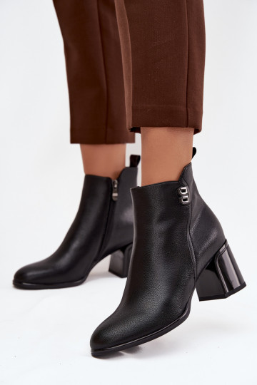 réchauffer Bottes pour femmesActivéturalnej Skóry avec des talons couleur noire Jovelle 2