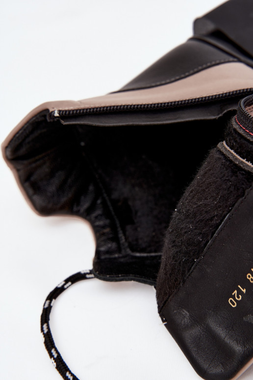 Haut Damenstiefel mit einer Plattform sich Zuarm laufen Artiker 55C0884 Beige Haut Damenstiefel mit einer Plattform sich Zuarm laufen Artiker 55C0884 Beige