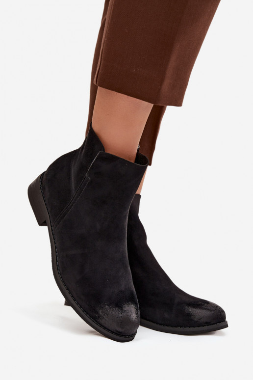 Dameslaarzen met brede hakken Vinceza 39961 zInart