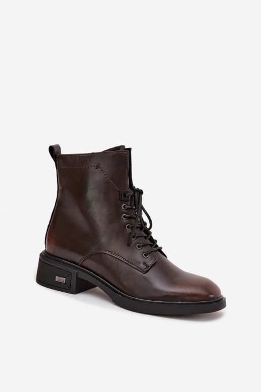 DameslaarzenOpturalnej Skóry Op een lage hak opInarmen Vinceza 39955 CzekoladoIne DameslaarzenOpturalnej Skóry Op een lage hak opInarmen Vinceza 39955 CzekoladoIne