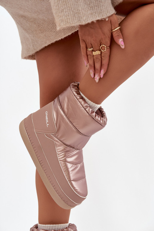 Bottes de neige Féminin O'NEILL LISA CHELSEA DANSOMEN MID 90253013.78E couleur rose