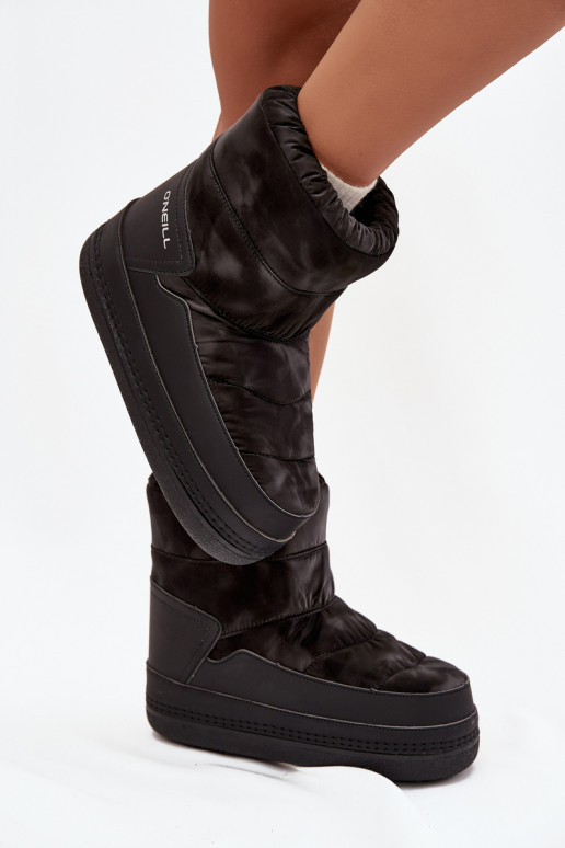 Bottes de neige Féminin O'NEILL LISA CHELSEA DANSOMEN MID 90253013.11A couleur noire