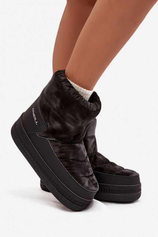 Bottes de neige Féminin O'NEILL LISA CHELSEA DANSOMEN MID 90253013.11A couleur noire