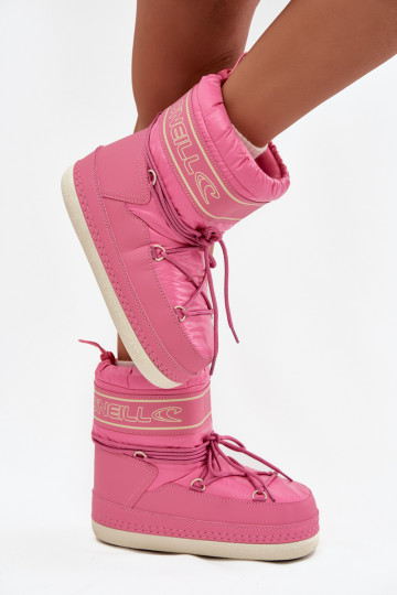 Schneestiefel Feminin mit stilvollen Details O'NEILL LISA INOMEN HIGH 90253012.01U pinke Farbe