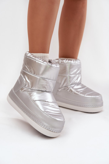 Bottes de neige Féminin O'NEILL LISA CHELSEA DANSOMEN MID 90253013.01T couleur argent