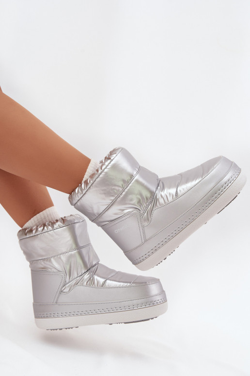 Bottes de neige Féminin O'NEILL LISA CHELSEA DANSOMEN MID 90253013.01T couleur argent