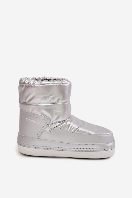 Bottes de neige Féminin O'NEILL LISA CHELSEA DANSOMEN MID 90253013.01T couleur argent