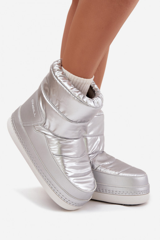 SneeuIn laarzen Dames O'NEILL LISA CHELSEA INOMEN MID 90253013.01T zilvere kleur