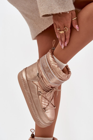 SneeuIn laarzen Dames met stijlvolle details O'NEILL LISA INOMEN HIGH 90253012.99U gouden kleur 2