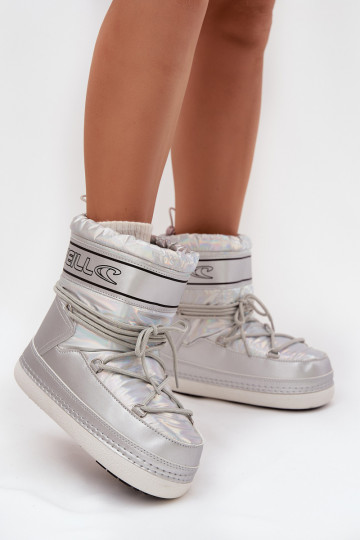 Bottes de neige Féminin avec des détails élégants O'NEILL LISA DANSOMEN HIGH 90253012.99S couleur argent 2