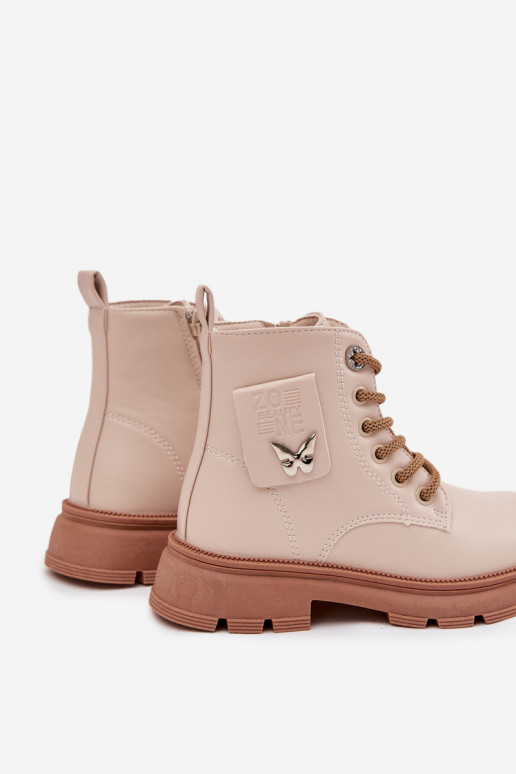 réchauffer Bottes Puéril Au Château beige Alverina
