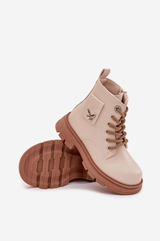 réchauffer Bottes Puéril Au Château beige Alverina