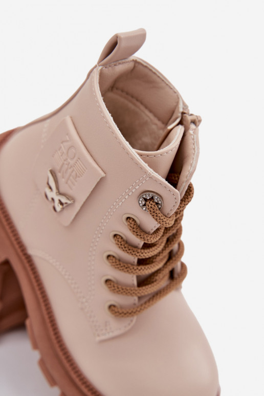 réchauffer Bottes Puéril Au Château beige Alverina