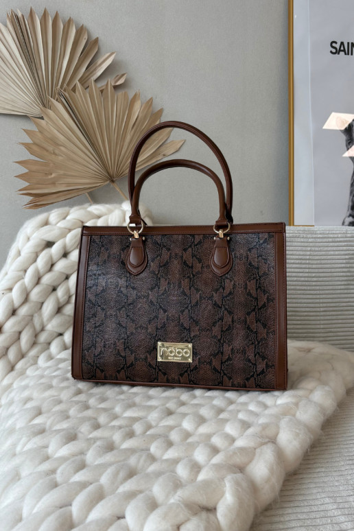 Ordinateur de poche Motif animalier NOBO BAG6150-M17 Brun