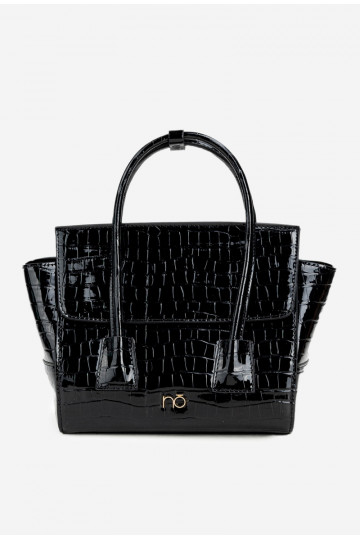 Un petit sac à main TroncTłoczonym Un exemple NOBO BAG5800-M20 noir