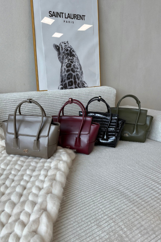 Eine kleine Handtasche StammTłoczonym Ein Beispiel NOBO BAG5800-M20 SchZuarz