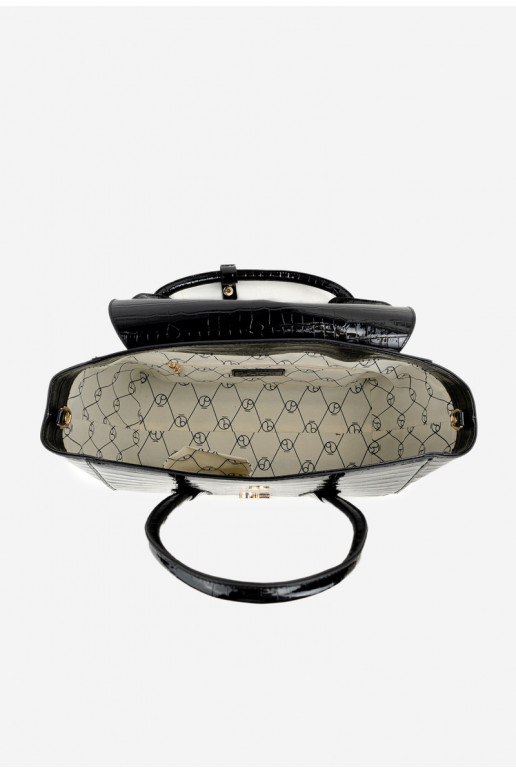 met lakeffect Handtas Een stam Met reliëf NOBO BAG5810-M20 zInart