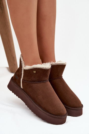 SneeuIn laarzen Dames met platform INrangler 20253093.IKU CzekoladoIne