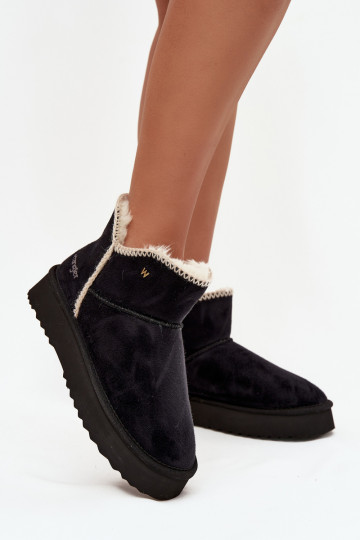 Bottes de neige Féminin avec une plateforme DANSrangler 20253093.25Y couleur noire 2