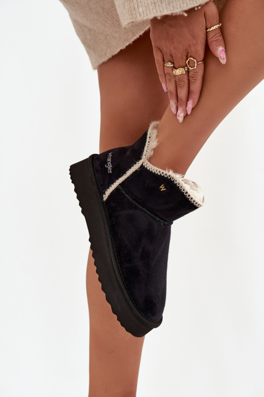 Bottes de neige Féminin avec une plateforme DANSrangler 20253093.25Y couleur noire