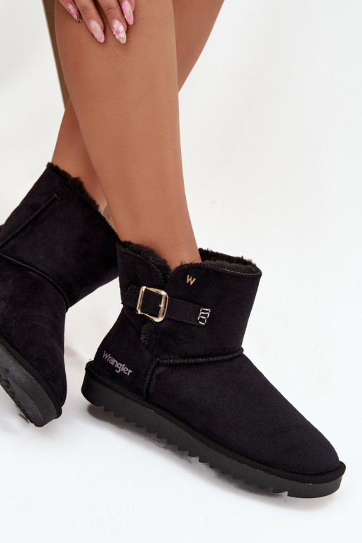 Bottes de neige Féminin avec boucles DANSrangler 20253091.25Y couleur noire