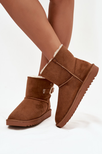 Bottes de neige Féminin avec boucles DANSrangler 20253091.37B marron 2