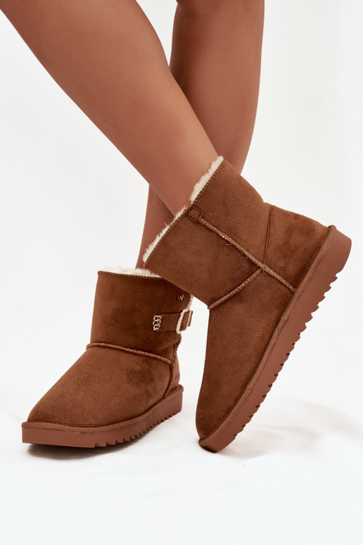 Bottes de neige Féminin avec boucles DANSrangler 20253091.37B marron