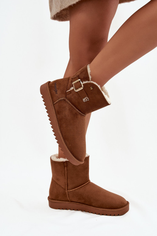 Bottes de neige Féminin avec boucles DANSrangler 20253091.37B marron