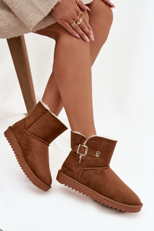 Bottes de neige Féminin avec boucles DANSrangler 20253091.37B marron