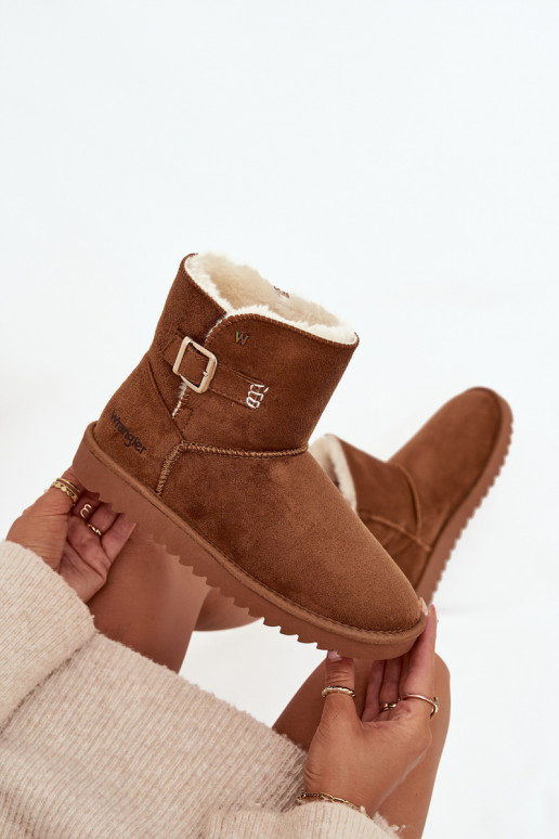 Bottes de neige Féminin avec boucles DANSrangler 20253091.37B marron