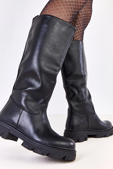 Bottes longues à enfiler en...