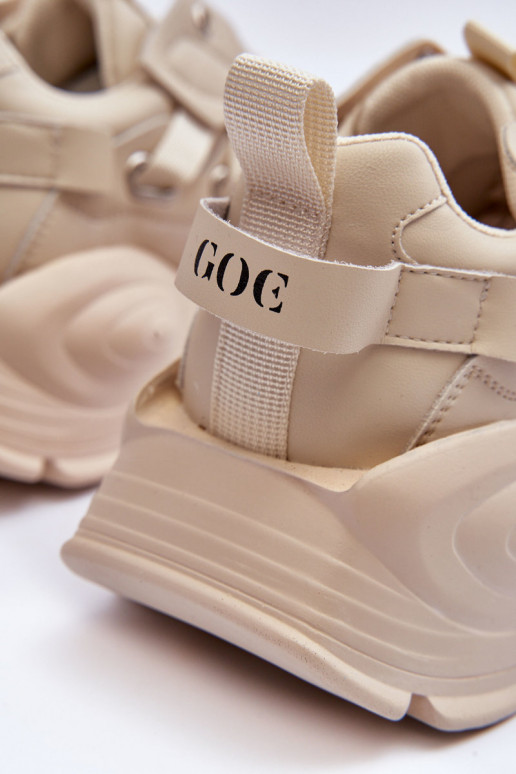 sportschoenen Sneakers model schoenen GOE MM2N4015 beige