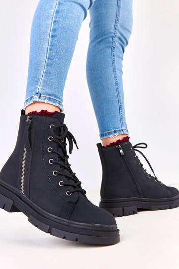 Bottes de travail noires...