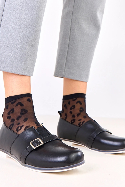 Bottines noires pour femmes avec...