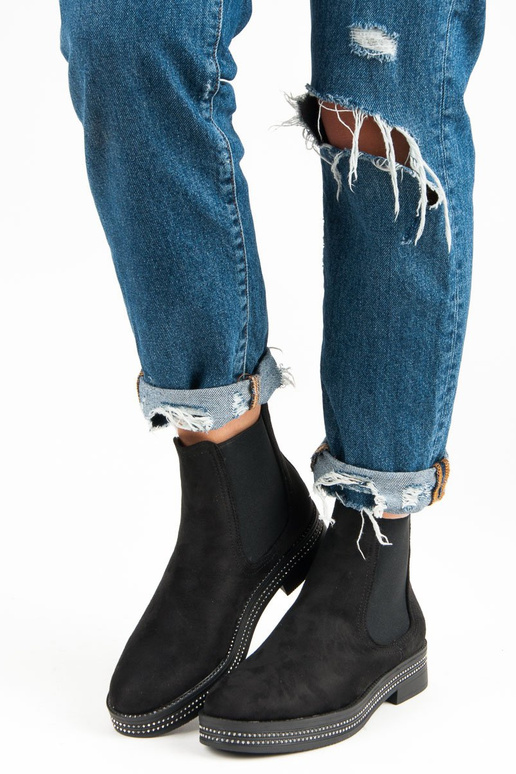 couleur noire bottes pour femmes