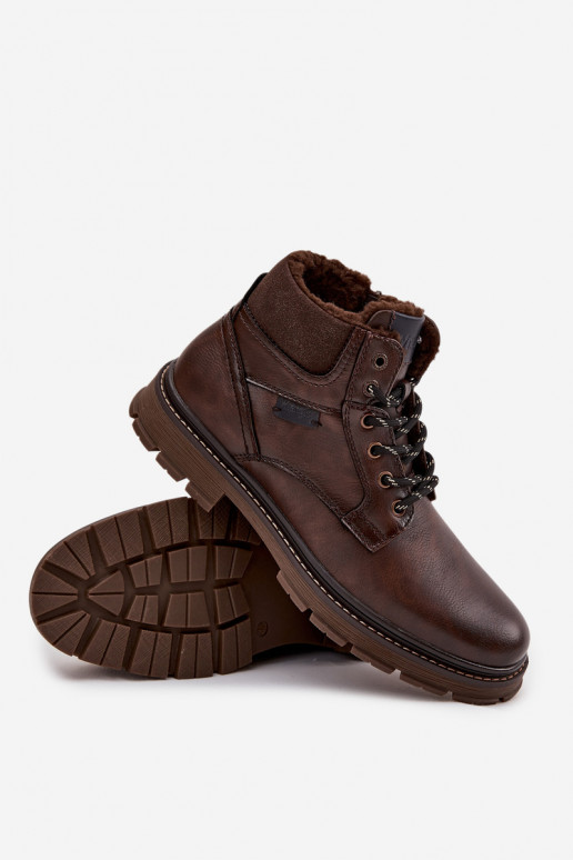 chaussures Mâle réchauffer DANSrangler 20253034.IKU marron foncé