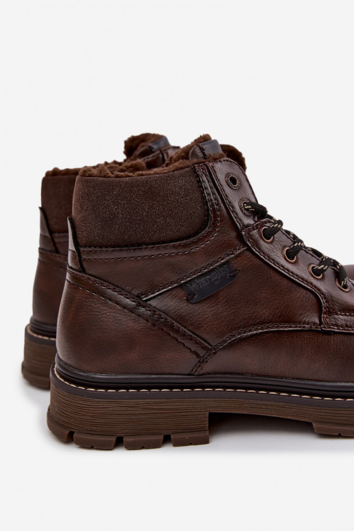 chaussures Mâle réchauffer DANSrangler 20253034.IKU marron foncé