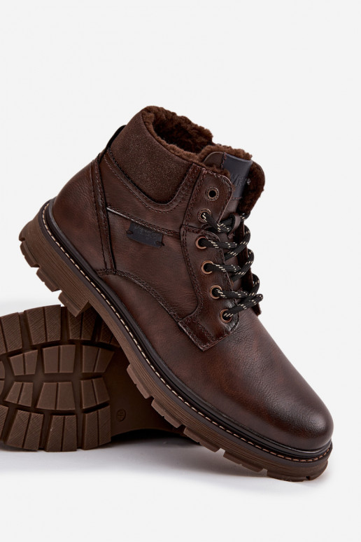 chaussures Mâle réchauffer DANSrangler 20253034.IKU marron foncé